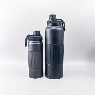 주문 550/750/960/1200/1800ML 스테인리스 스틸 플라스크 1.8 리터 실리콘 손잡이 디자인 지속 가능한 이중 벽이있는 스테인리스 스틸 음료 병 online manufacture
