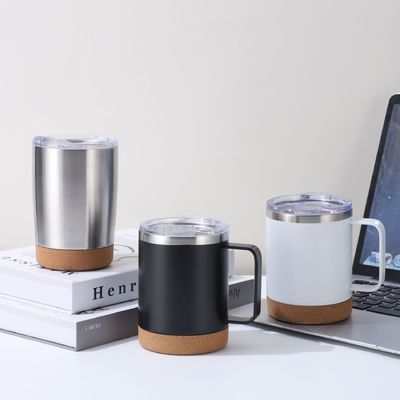 주문 간편하게 청소 360ml 스테인레스 스틸 단열 텀블러 손잡이 듀얼 벽 진공 식기 세탁기 안전 커피 여행 컵 온도 조절 online manufacture