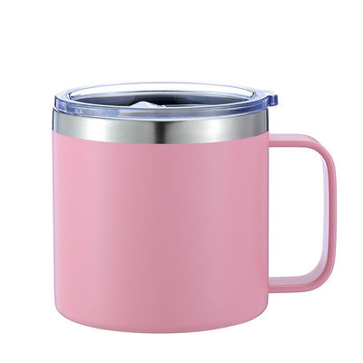 주문 단열 여행 머그 텀블러 컵 뚜?? 12oz 이중 벽 스테인레스 스틸 커피 컵 텀블러 online manufacture