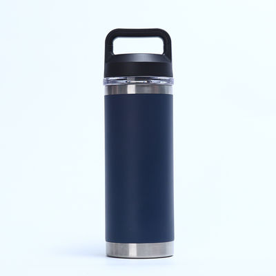주문 27oz 스테인리스 스틸 표준 물병 이중 벽 진공 병 편안한 휴대 핸들과 함께 뜨거운 차가운 물 24 시간 체육관 여행 야외 운동 online manufacture