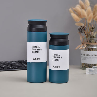 주문 304 스테인리스 스틸 테르모스 컵 남녀 350/500ml 야외 진공 컵 휴대 스포츠 물 컵 online manufacture