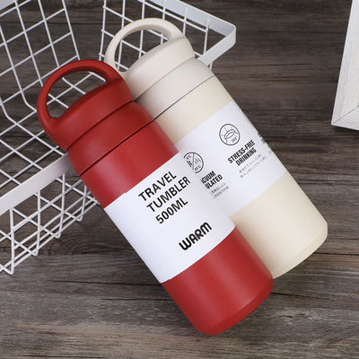 주문 500ml 휴대용 여행용 물잔과 차 인부저 일본 스타일 스테인리스 스틸 단열 커피 병 online manufacture