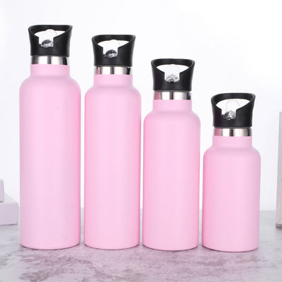 주문 휴대용 스포츠 물병 600ml 이중층 단열 스테인레스 스틸 컵 블랙 피트니스 야외 활동 online manufacture