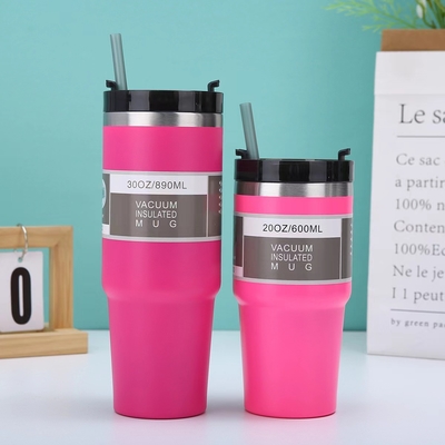 주문 20oz 30oz 스테인리스 스틸 자동차 휴대용 자동차 컵 이중 레이어 단열 컵 맥주 컵 내구성 online manufacture