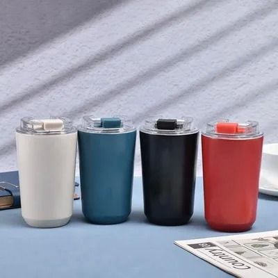 주문 280ML / 380ML BPA 무료 고립 스테인리스 스틸 진공 머그 Sus 304 스테인리스 스틸 커피 텀블러 뚜?? 반 슬리프 매트 마무리 OEM / ODM 허용 온라인 제조