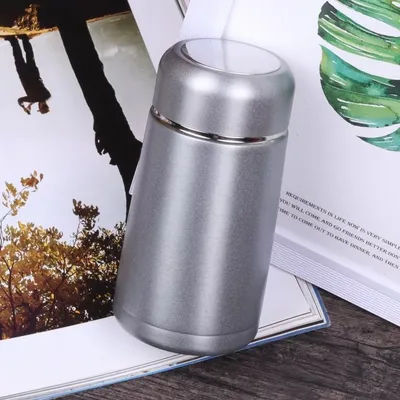 주문 320ML 미니 귀여운 진공 병 스테인레스 스틸 여행 음료 물병 컵과 머그, 금 온라인 제조