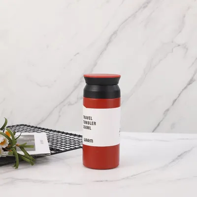 주문 휴대용 350ml 용량 스테인레스 스틸 컴팩트 홈 오피스 야외 차컵 커피 테르모스 컵 온라인 제조