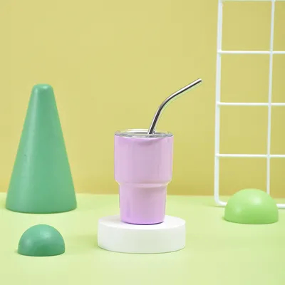 주문 귀여운 샷 글래스 2온즈 짚과 함께 엽과 짚과 함께 미니 샷 텀블러 에스프레소 커피 영주 온라인 제조