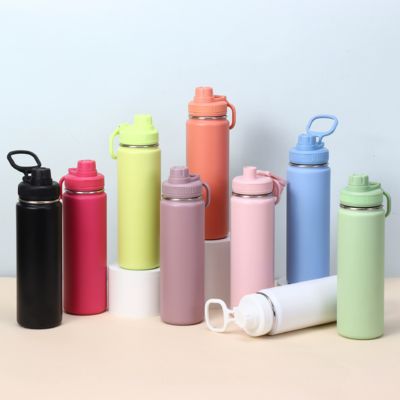 주문 국경을 넘나드는 아마존 304 스테인리스 스틸 18oz, 32oz, 24oz 우주 냄비 산악 냄비 휴대 스포츠 열 보존 온라인 제조