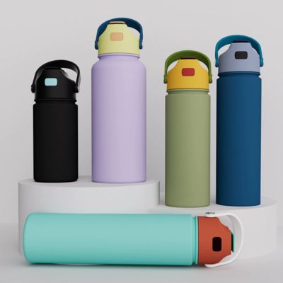 주문 Cross-border 18oz Space Bottle Stainless Steel Space Flask Insulated Pot Multi-color Series Custom Logo Water Cup Customization 온라인 제조