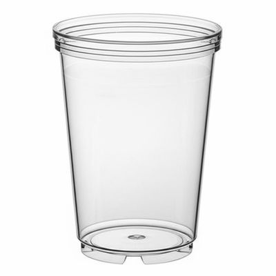 주문 Clear Plastic Tumbler in Cylinder Shape for Versatile and Practical 온라인 제조