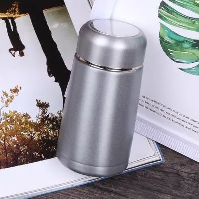 320ML 미니 귀여운 진공 병 스테인레스 스틸 여행 음료 물병 컵과 머그, 금