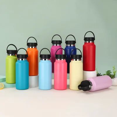 맞춤식 로고 스테인리스 스틸 스포츠 컵 손잡이 직접 마시는 열 단열 유니섹스 체육관