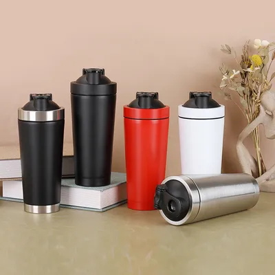 스테인레스 스틸 단백질 쉐이커 병 27.0 Fl Oz 방열성 누출 방지 BPA 무료 하이킹